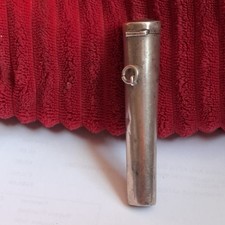 Antique Silver Cheroot Holder Case Hallmarked