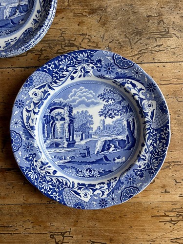 Blue white spode italian - blue,