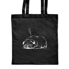 'Sleeping Pug' Classic Black