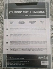 Stampin Up! Stampin Cut & Emboss - Botanical Prints Dies