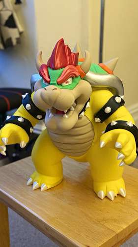 Bowser collectible figure - collectible,