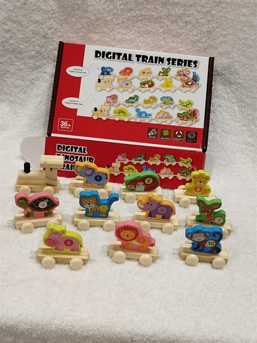Digital animal themed train - digital,