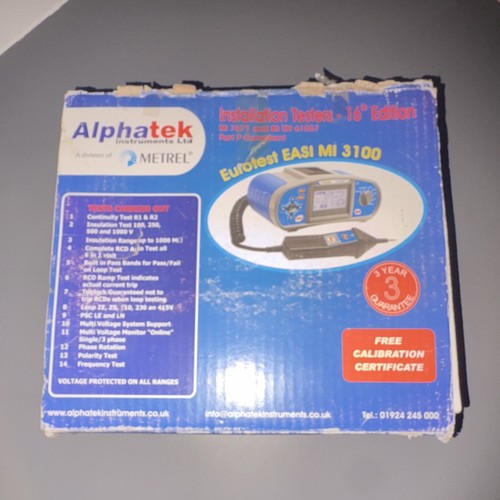 Metrel eurotest easi 3100 - metrel,