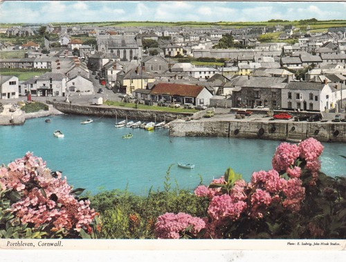 Porthleven cornwall postcard - cornwall,