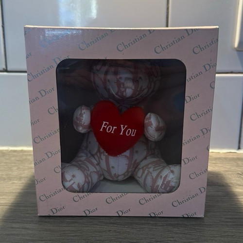 Christian dior boxed plush - dior,