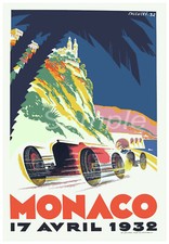 VINTAGE 1932 MONACO GRAND PRIX