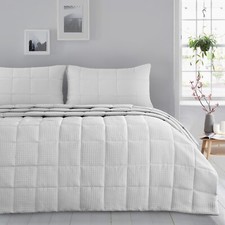 Waffle Jacquard Bedspread