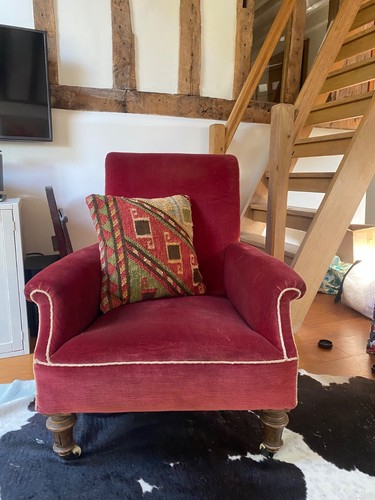 Howard style large armchair - , in