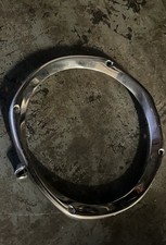 Lambretta SX Special type  headlamp rim stainless steel great Condition