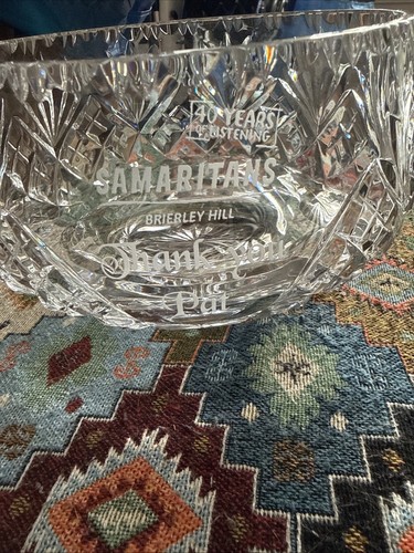Vintage british crystal heavy - vintage,