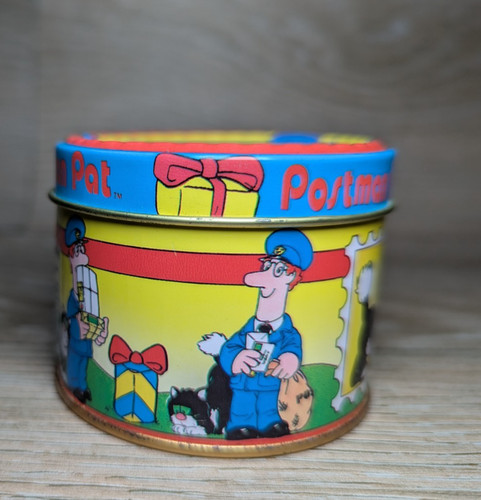 Metal postman pat - metal,