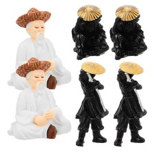  6 Pcs Mini Figurines Ancient