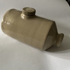 Antique Stoneware Bed Warmer