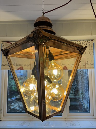 Vintage copper lantern - vintage,