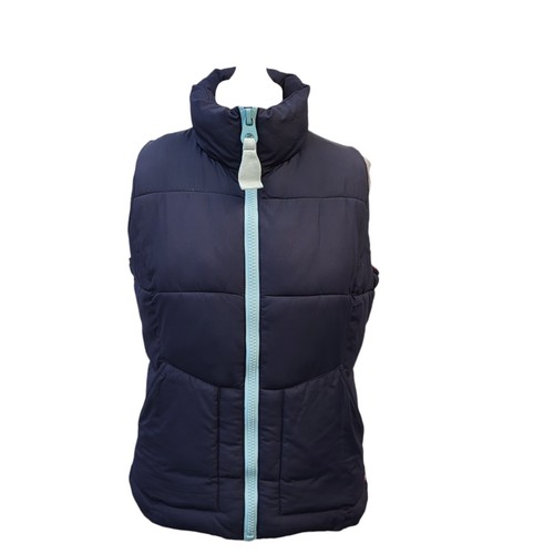 Joules blue sleeveless zipped - blue,