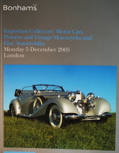 Bonhams collectors motor - bonhams,, collectors'