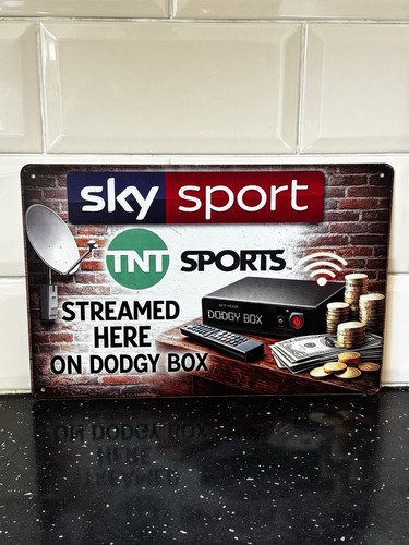 Sky sports sign mancave - sports,