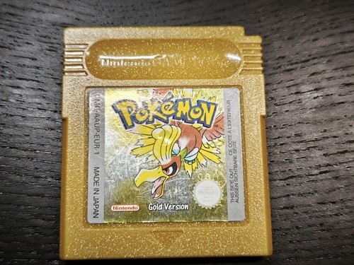 Pokémon gold version - version, nintendo