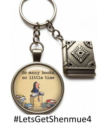 Matilda book figure keyring - figure,