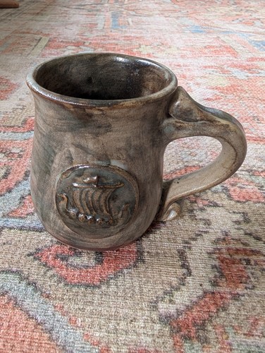 Vintage studio mug - mug, viking