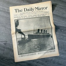 Daily Mirror Titanic Sinking