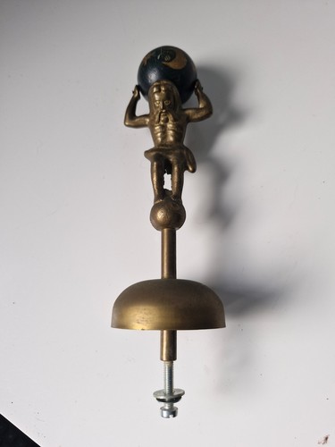 Dutch clockworks finial - clockworks, brass