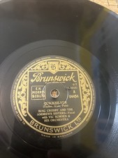 Vintage brunswick 78rpm record - vintage,