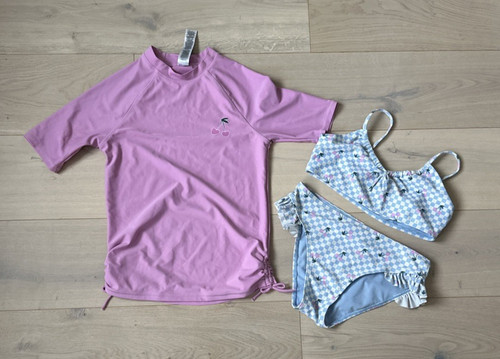 Girls swimwear beachwear - m&s,