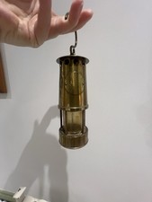 Vintage Brass Miner’s Lamp |