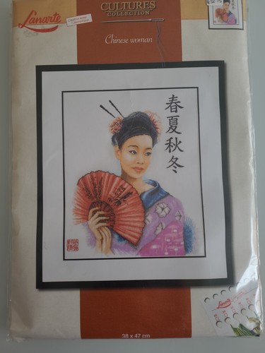 Lanarte cross stitch kit - cross,