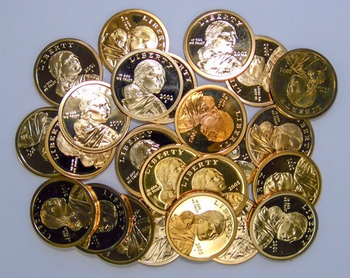 Mixed dates proof sacagawea - dates, 25