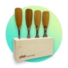 Pfeil Short Butt Chisels Set 4