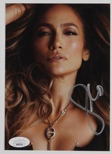 JLO Jennifer Lopez JSA signed