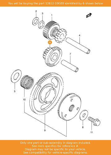 Suzuki gear starter - gear,,