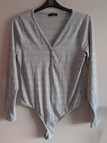 Tesco grey ribbed - f&f,
