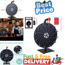 12 Inch Black Spinning Prize