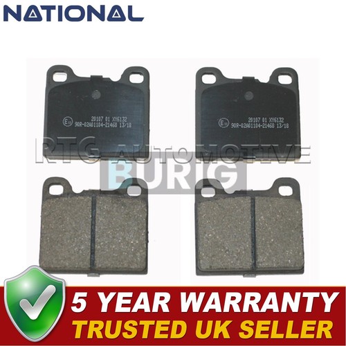 Burig rear brake pads set - pads,