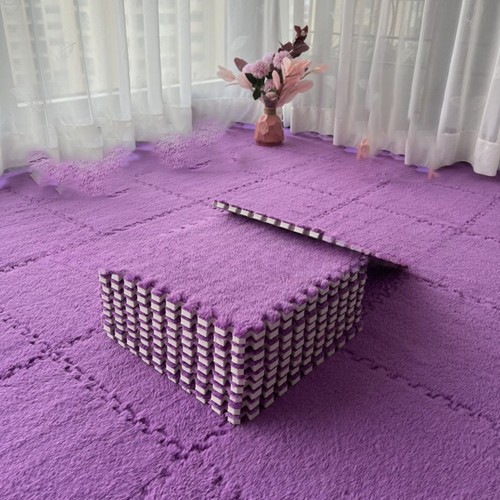 Square plush foam floor - floor, mat