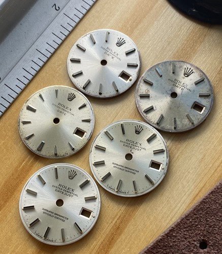 Rolex lots dials for - dials, ladies
