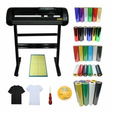 24" Vinyl Cutter Plotter 5 kinds of Heat Transfer Vinyl Cutting Mat T-shirts KIT