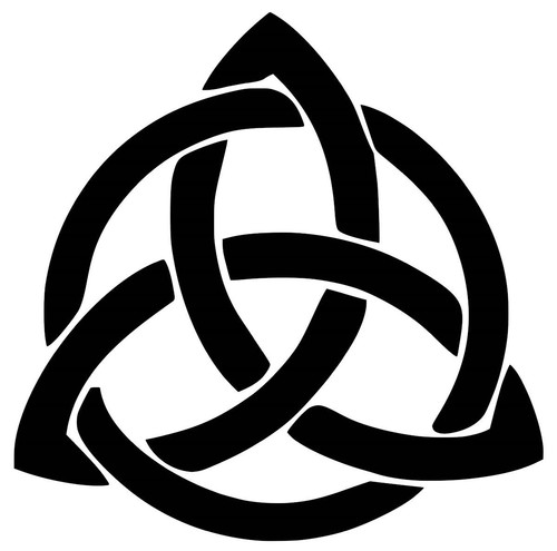 Celtic knot decal sticker - /,