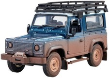 LAND ROVER DEFENDER 90 (MUDDY) - 1:32 SCALE - BRITAINS 43321 - BOXED