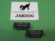 2 Pcs TI 74LS00 Quad 2 i/p NAND Gates NOS 14 Pin DIL 3g  CA15a