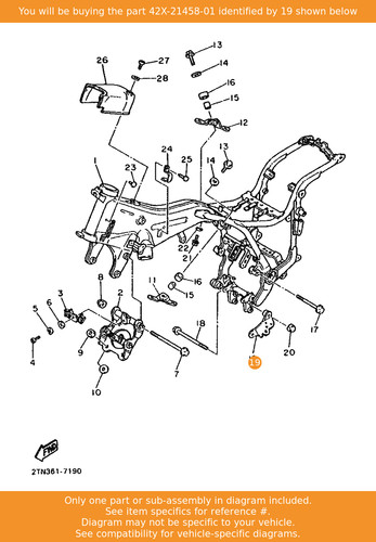 Yamaha bracket side - bracket,,