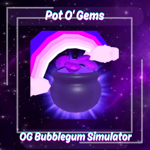 Pot gems bgs og - pot, bubble
