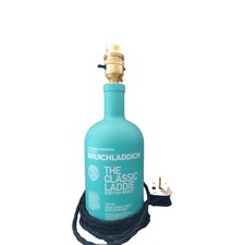 Table Lamp . Made From Bruichladdich Whisky Bottle. Look Great in  Bar , Lounge