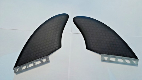 Surfboard fin twin keel - surfboard,