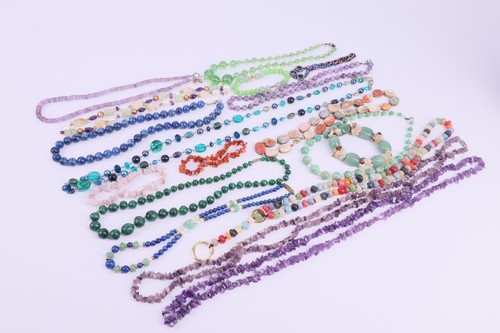 Vintage semi precious - semi, gemstone