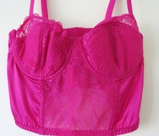 Hot Pink Corset Bra Top 36D