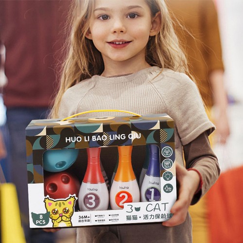 Set bowling toys kids - toys, indoor